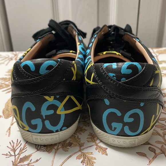 🤩🤩🤩AUTHENTIC GUCCIGHOST low top sneakers 🤩🤩🤩 size 39.5 - Picture 6 of 8